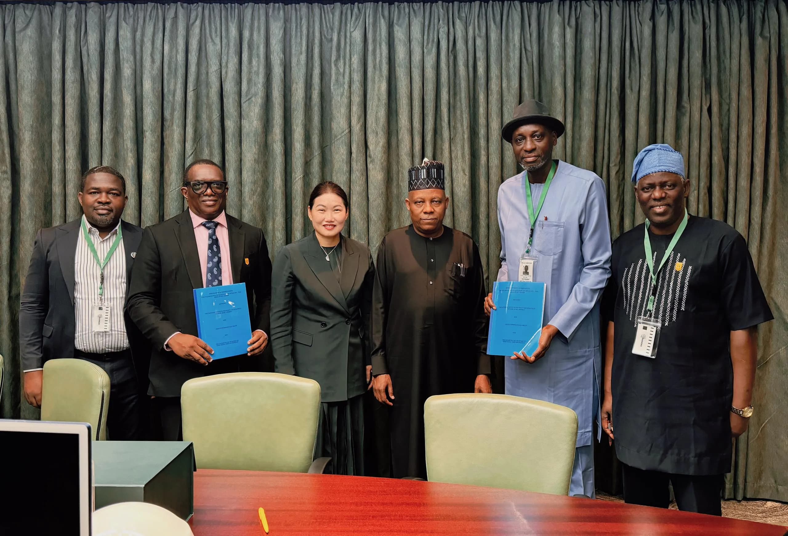 A Memorandum of Understanding between the National Institute and Choise International Group of China